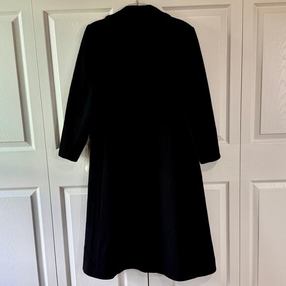 Precis Petite Size 12 Women’s Long Wool Cashmere Blend Coat. Beautiful tailoring - Picture 6 of 12